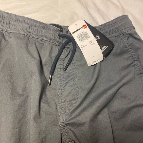Quicksilver Foxoy Straight Tapered Pants Twill Stretch Lightweight Size Small - Picture 3 of 15